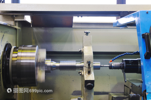 现代工业工厂 钢铁机械零件加工室内大厅探秘